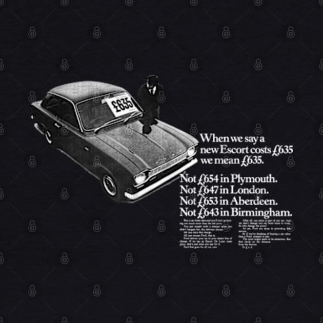 FORD ESCORT MK 1 - advert by Throwback Motors